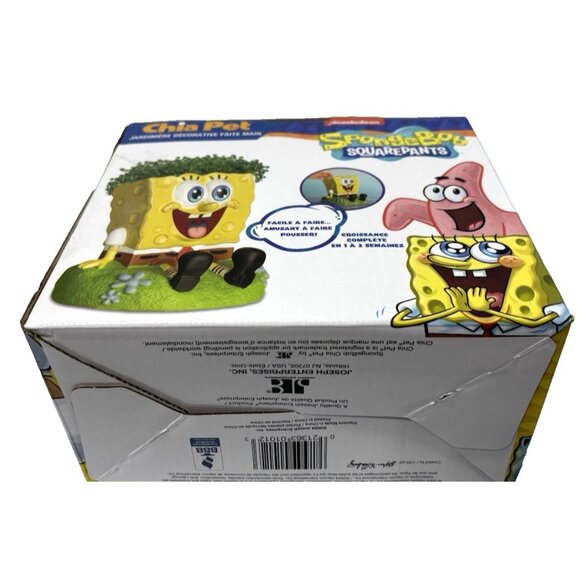 Chia Pet Sponge Bob - Handmade Funny Decorative Terracotta Planter Yellow NEW - Picture 12 of 12